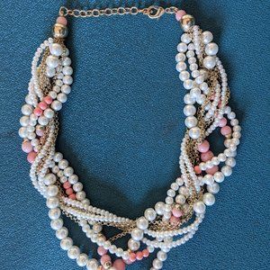 Pearlized Torsade Necklace